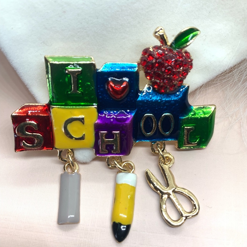 School Brooch